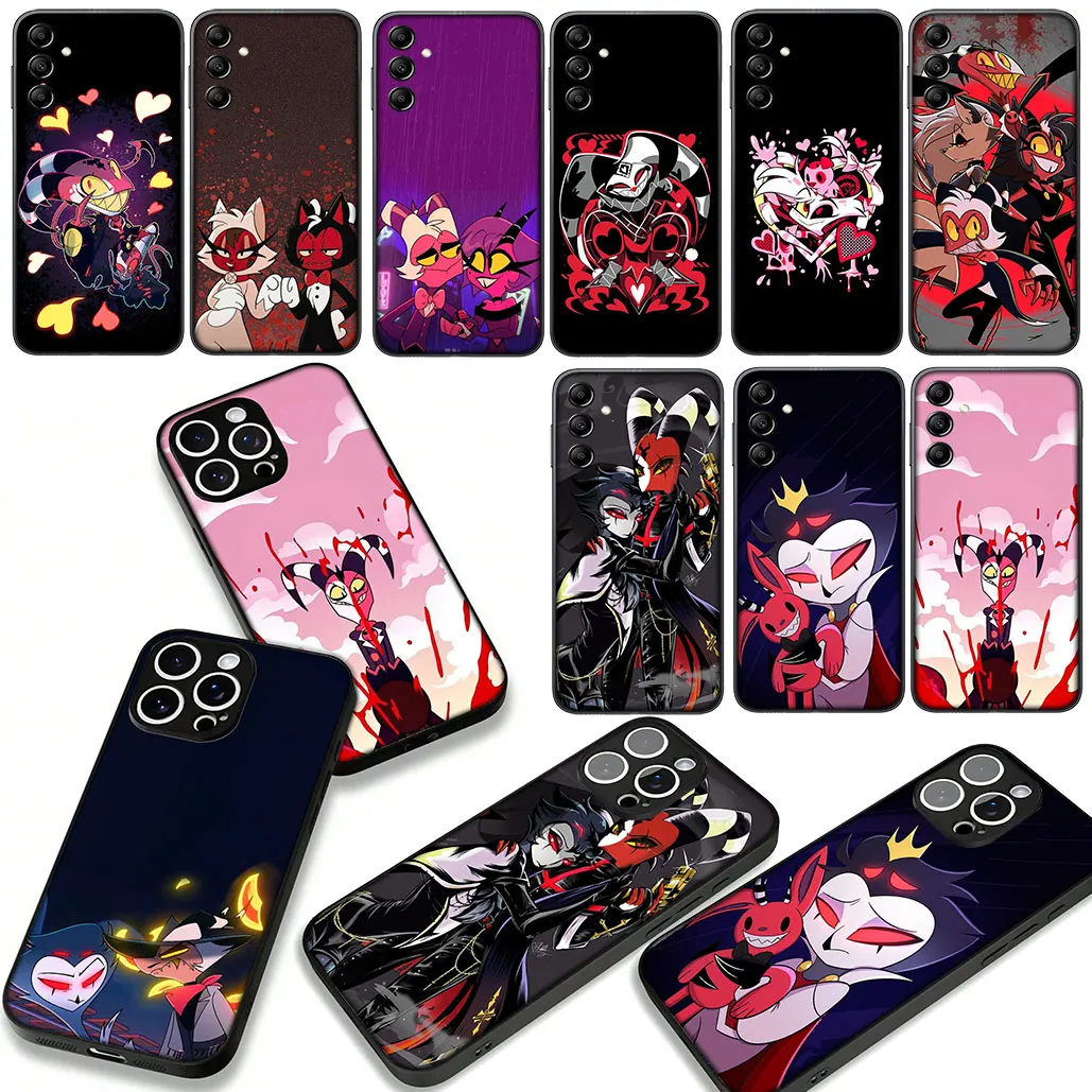 Для Motorola Moto E14 E15 E13 E22 G04 G13 G14 G22 G23 G34 G45 G64 G82 G84 G32 G53 G72 Чехол Moxxie H-Helluva Boss Blitzo Millie