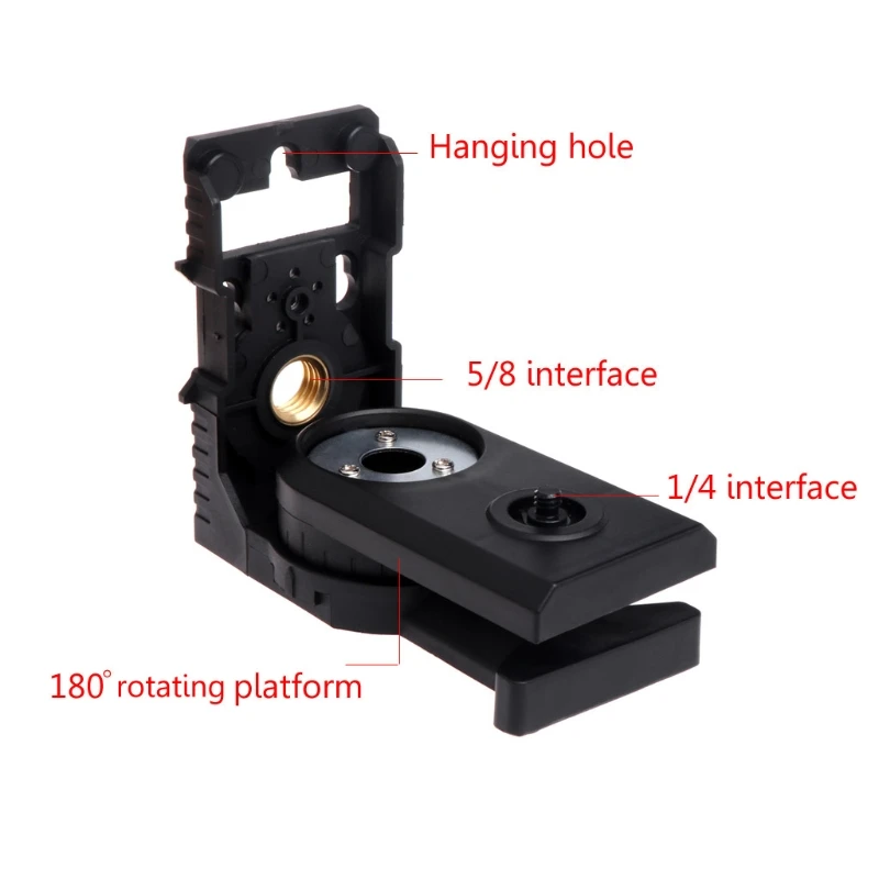 Durable Magnet Wall Bracket for for Universal Level L-shape Tripod Adapter 360 Rotate Iron Magnet Adsorption Stand