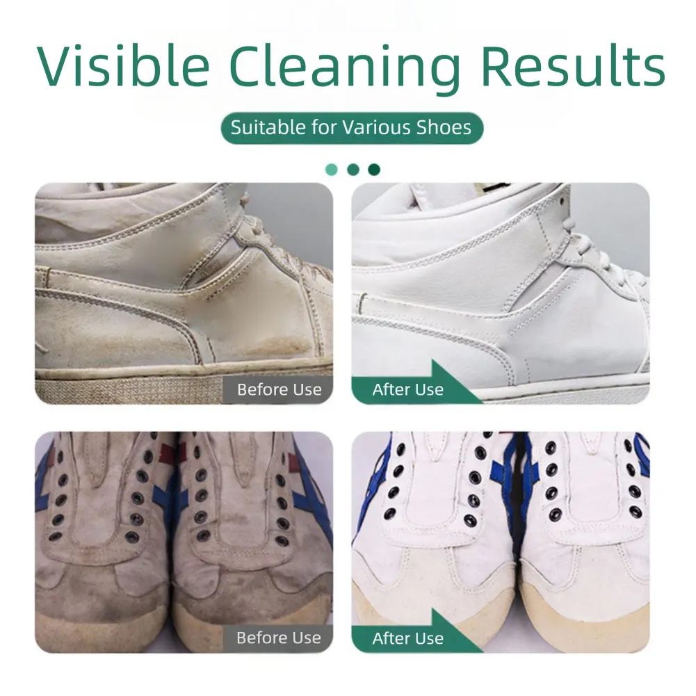 

Безводное средство для чистки обуви, удаление пятен, пожелтение пены, сухой очиститель для всех типов обуви