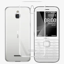 For Nokia 8000 4G Case 2.8 inch Clear Silicone Soft TPU Cover For Nokia 8000 Funda For Nokia 8000 Transparent Nokia8000 Coque