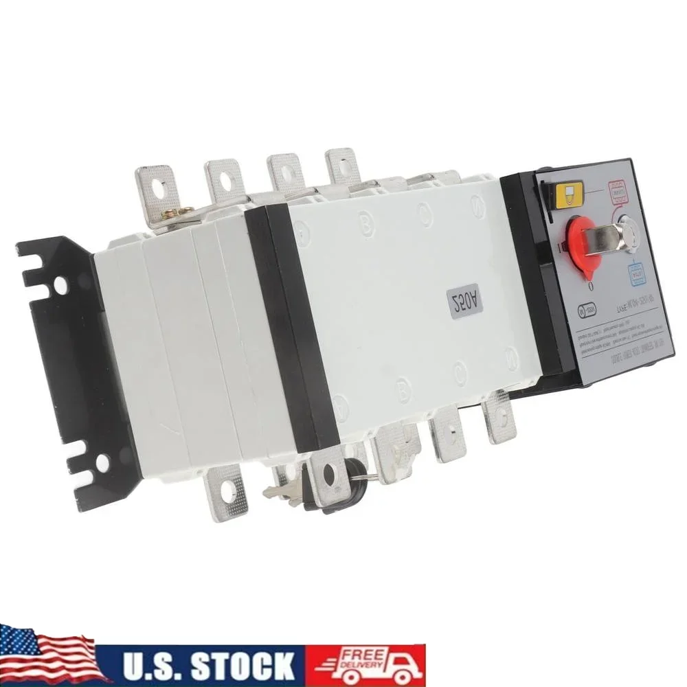 Intelligent Power Isolation Transfer Switch 2 in 1 Out 250A 400V Wide Application Functions(Operation Remote Control Emergency