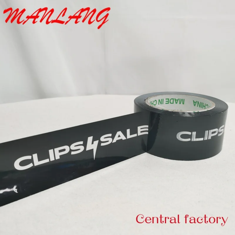 Custom  Adhesive Customize Transparent Bopp Logo Tape pvc tape packing with Logo Printed