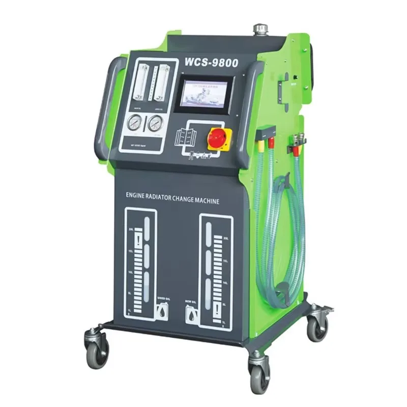 

WCS9800 Automatic Radiator Coolant Flush Machine for Engine Cooling System Cleaning Tool Equipment Set Home Use High