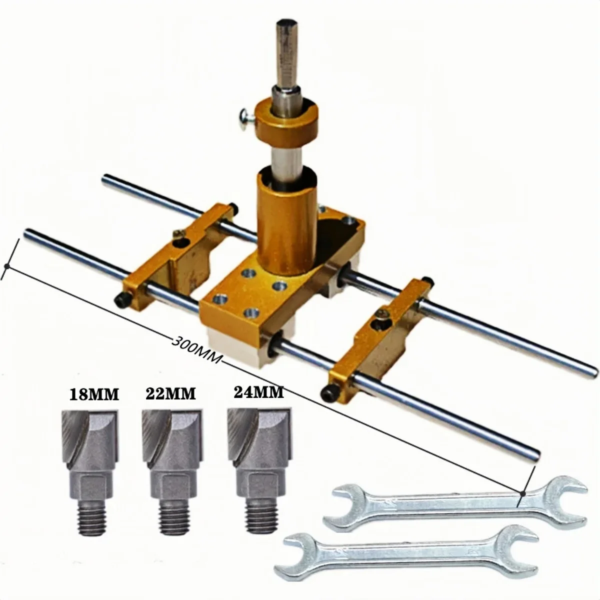 Door Lock Hole Opener Kit - Installing Doors Lock Mortiser for Wooden Doors Mortising Machine Door Lock Installation Mortise Jig