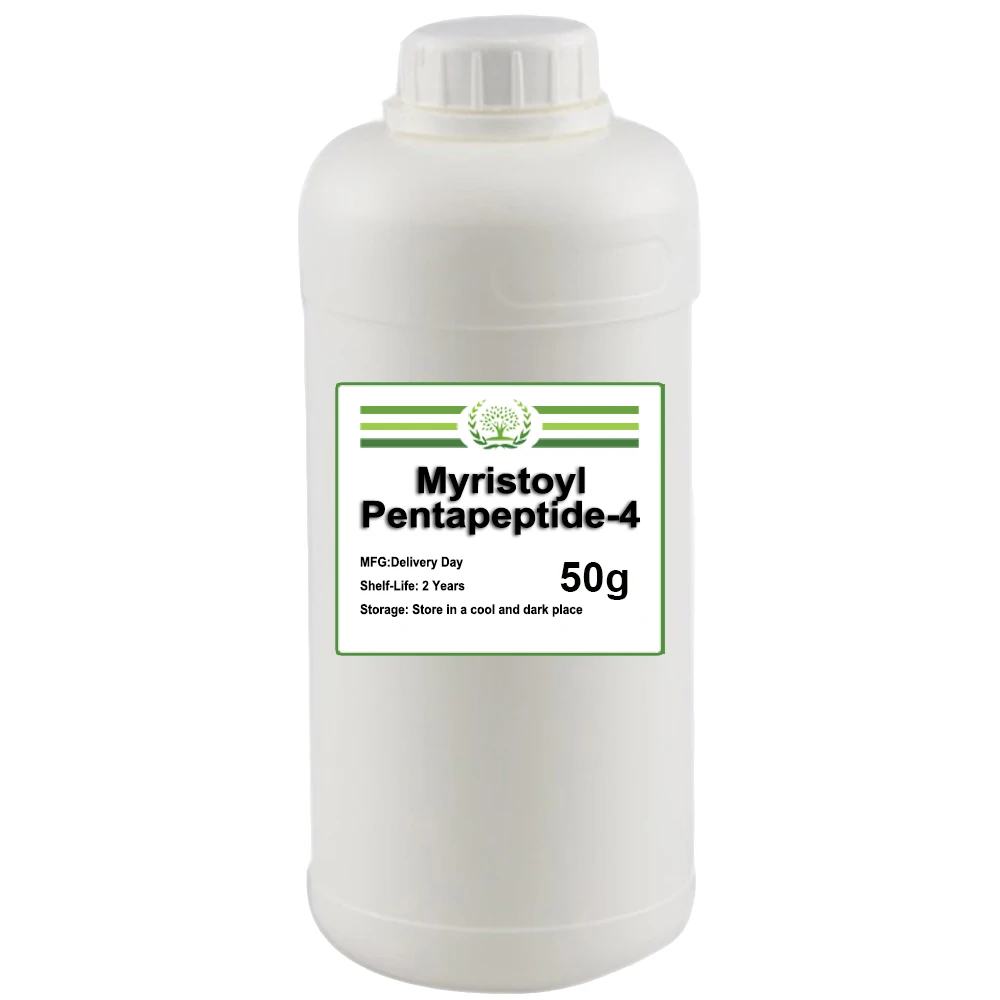 Myristoyl Pentapeptide-4 Líquido Pestana Peptide, Anti Perda De Cabelo, Matéria-prima, Alta Qualidade, 100g