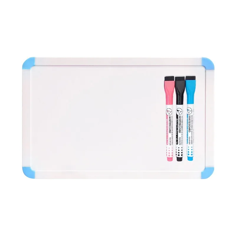 Double-sided Useful Whiteboard For Writing Erasable Student's Drawing Graffiti Office Notes Dry-erase Hanging Message Board