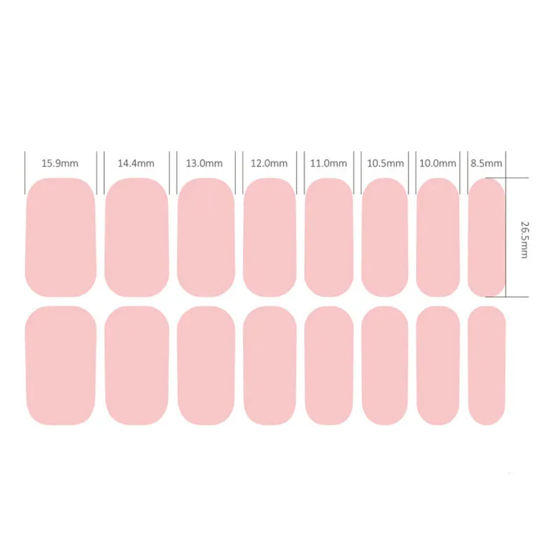 Autocollants pour Ongles en Gel Semi-Durci, Nude, Rose, Paillettes, localité, Marbre, Dégradé de Couleurs, Amour, Cœur, Art, Fournitures de Décalcomanies