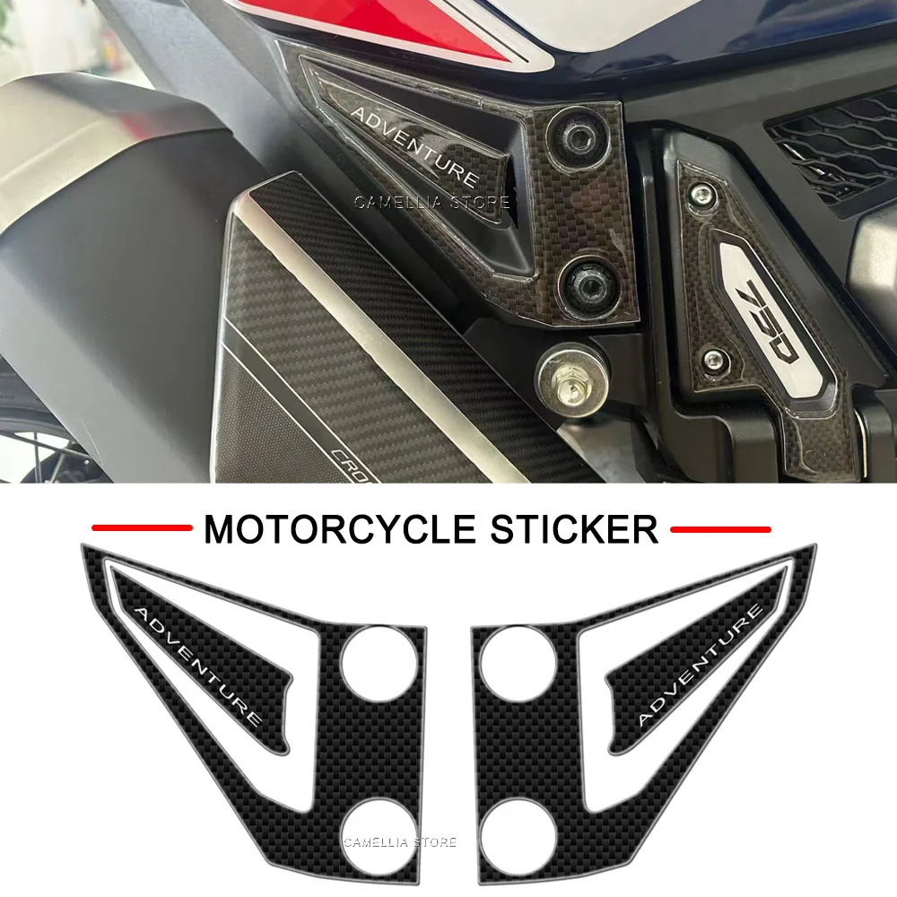 Motorcycle Sticker Waterproof 3d Epoxy X-ADV750 2025 Motorcycle Pedal Back Sticker for Honda X-ADV750 2025