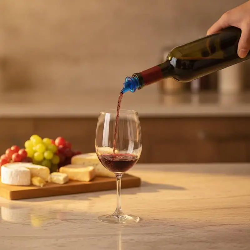 NEW Threaded Leak Proof PVC Liquor Bottle Pour Spouts 1/2/5 Pcs Random Color Wine Pourer Bar Drink Dispenser Cocktail Barware