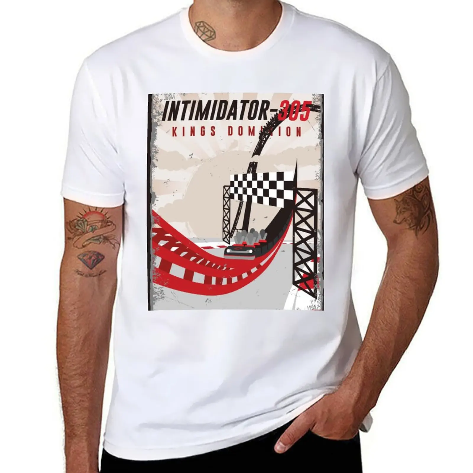 I305 T-Shirt cotton tshirt 100% printed t shirts for man T-Shirt