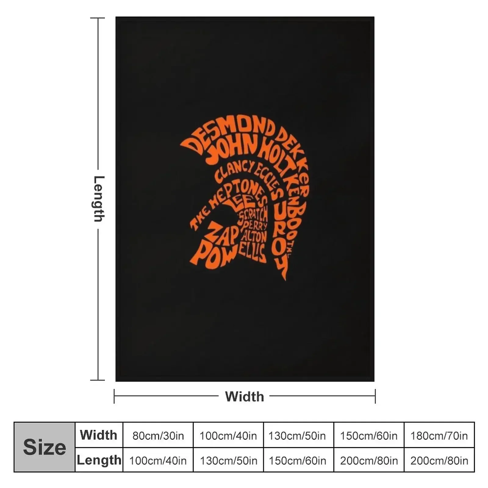 Trojan Records Design T-Shirt Throw Blanket Thins Stuffeds Decoratives wednesday Blankets