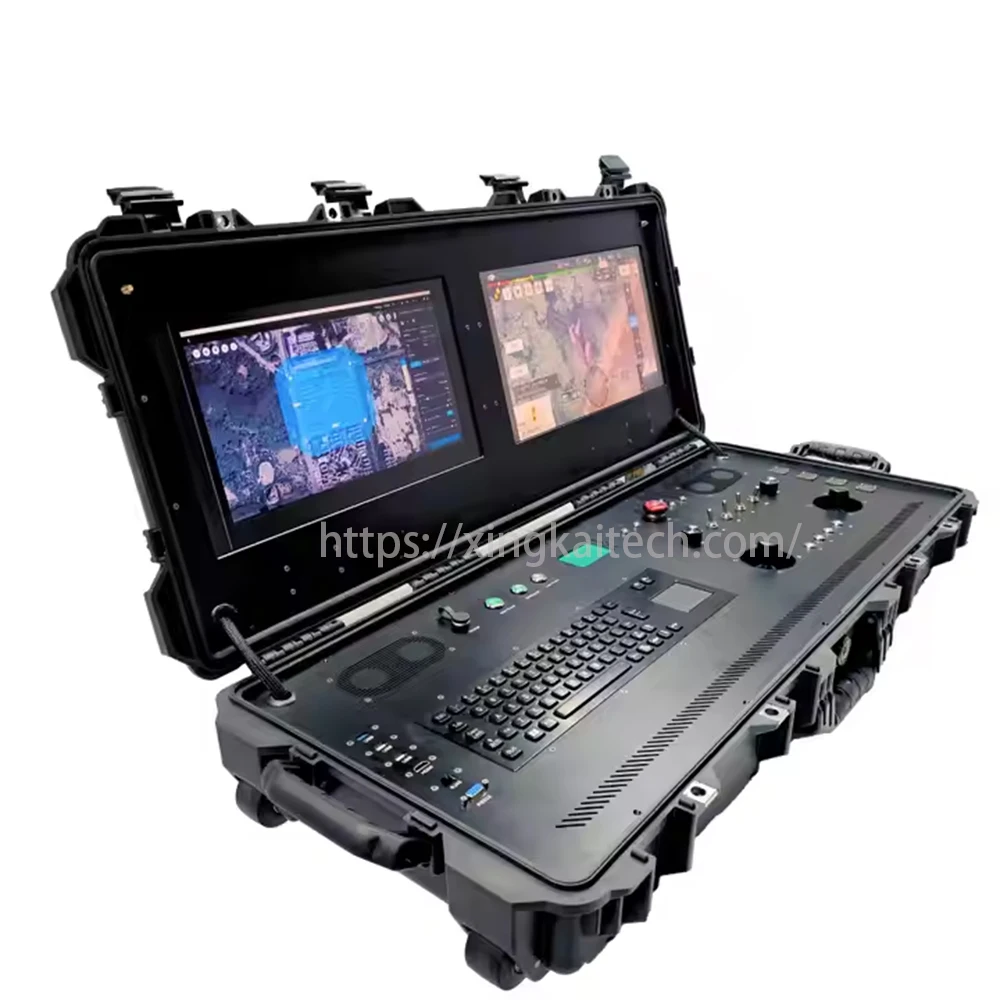 

Drones With Long Time And Screen Long Rane Ground Control Station Dual Screen High-Definition Industrial Integrated System