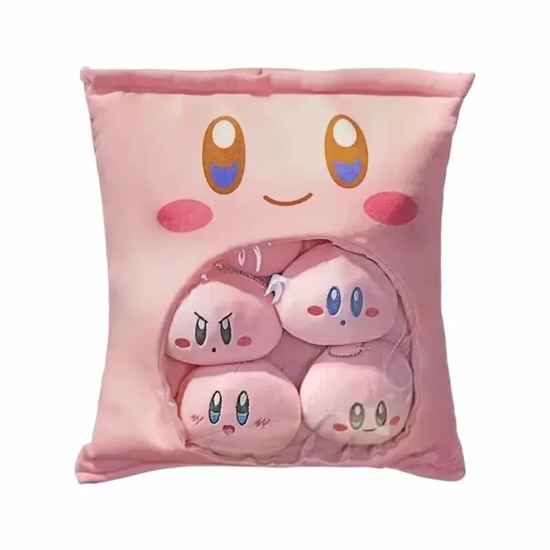 

Kirby Anime Cartoon Cute Creativity Plushie Doll Toys Kawaii Stuffed Plush Throw Pillow Pendant Bag Girl Birthday Gifts