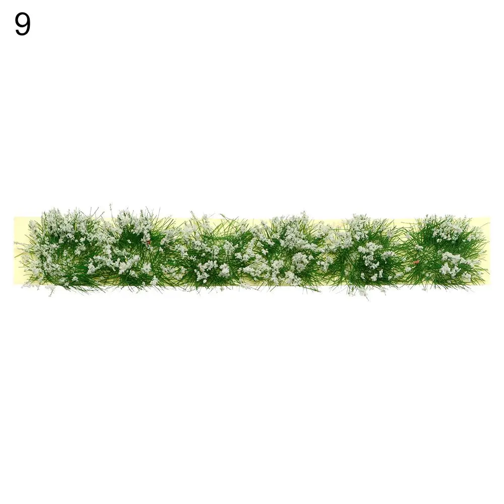 

Durable Building Layout Sand Table Grass Tufts Landscape Wargame Miniature Garden Decor Flower Cluster