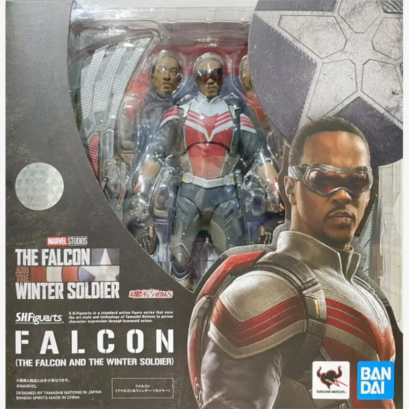 Bandai Soul Limited Marvel Avengers SHF Falcon and Winter Soldier Sam New Captain America New Stock