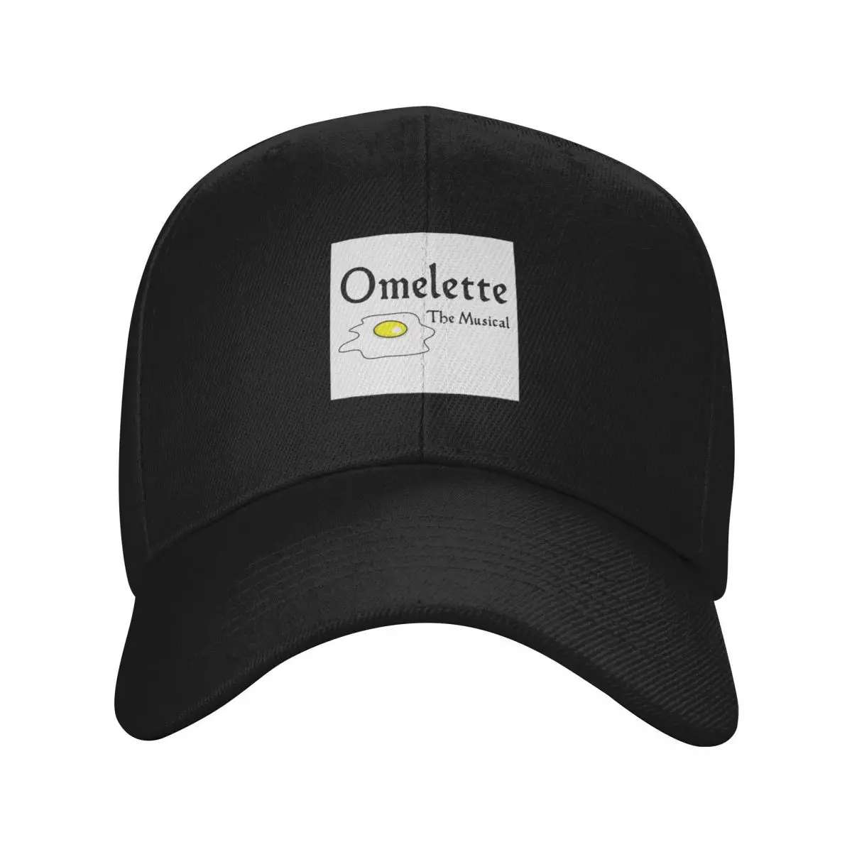

Omelette The Musical (Something Rotten) Classic T-Shirt Baseball Cap Luxury Brand designer cap western Hat Girl Men's