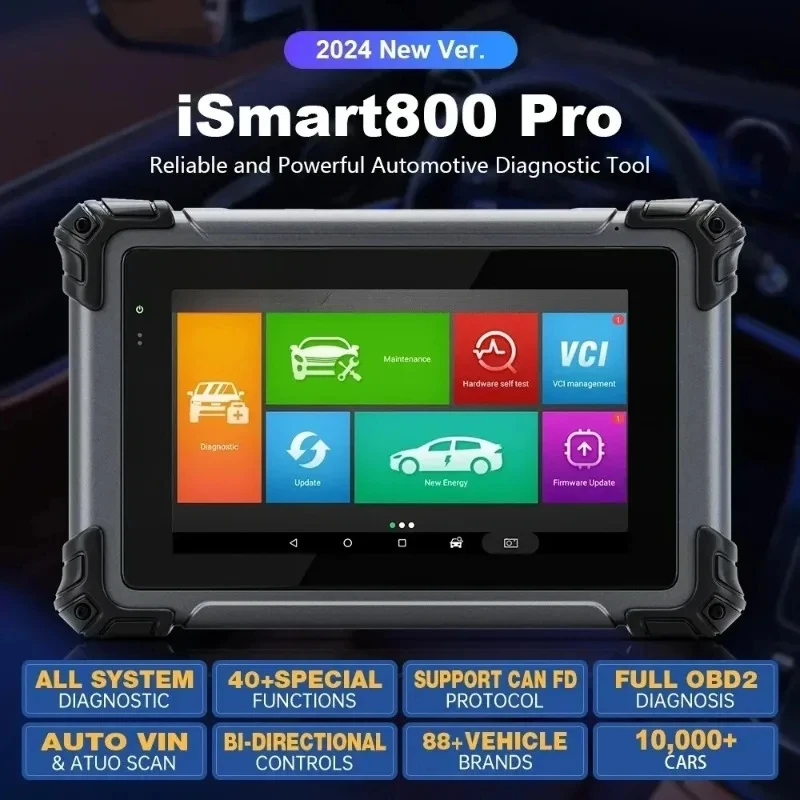 Vident iSmart00 Pro Full System Car Diagnostic Scanner Profsional Programming Bi-Directional Control CAN FD