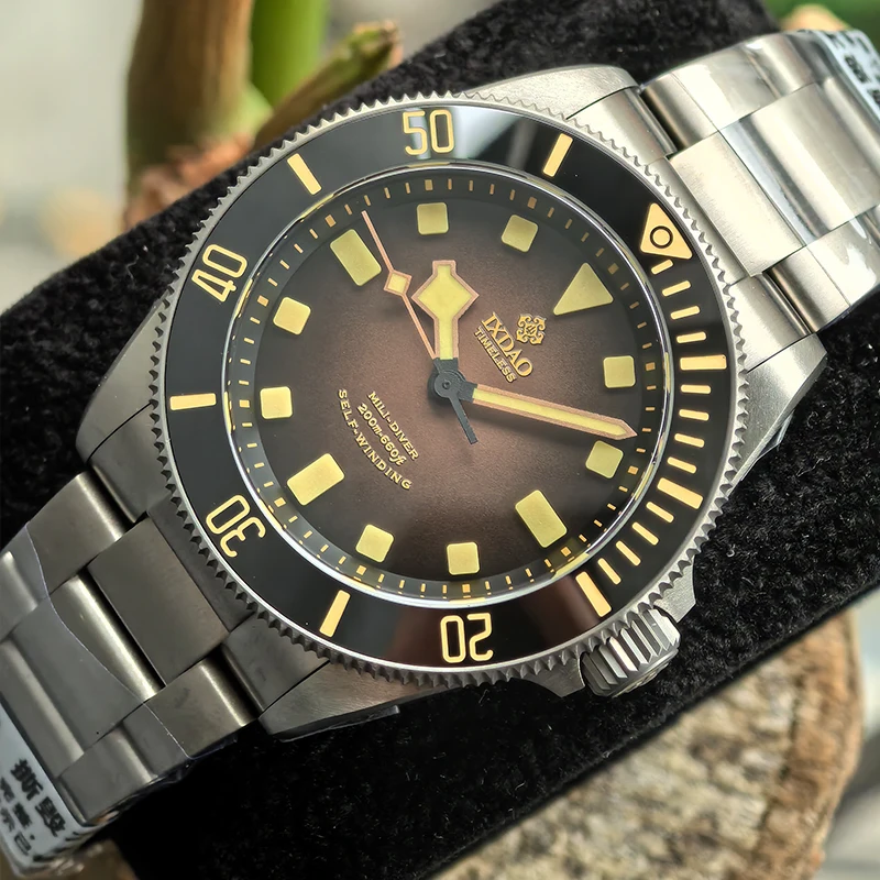 IX&DAO IPOSE Titanium Watch PT5000 Automatic Mechanical Movement Sapphire Luminous watches 20Bar Waterproof Men Wristwatch