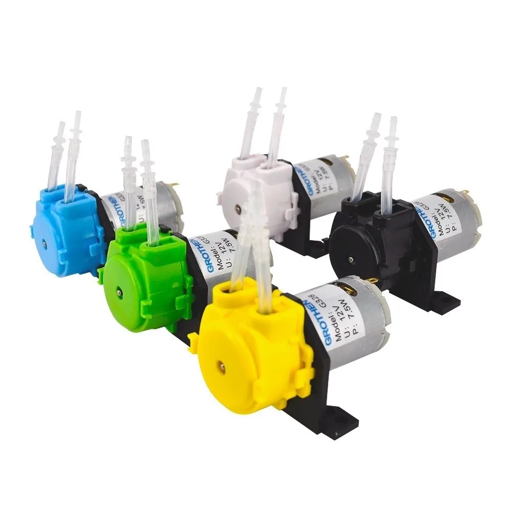 

3*5 Size 12V DC Dosing Pump Peristaltic Design 12V/24V Voltage Peristaltic Pump DC Powered DIY Compatible Aquarium Pump