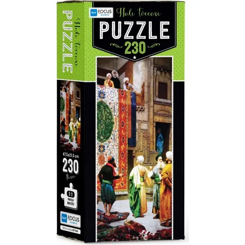 Blue Focus Carpet Merchant 230 Piece Jigsaw Puzzle