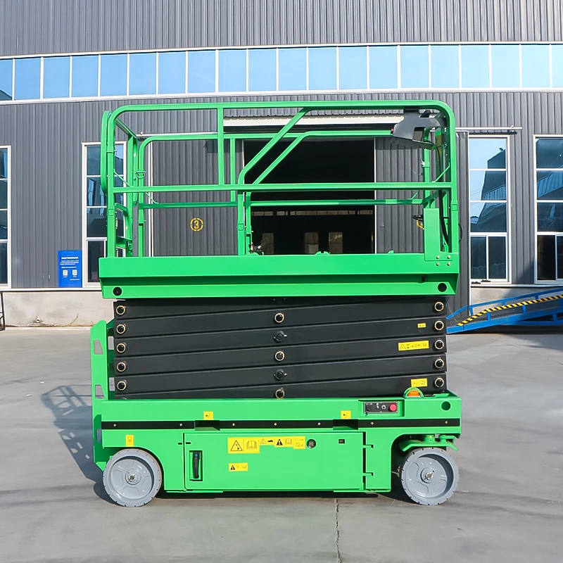 Electric Scissor Lift 7.8m 230kg Load Mobile Elevating Work Platform with Proportional Controls for Ceiling