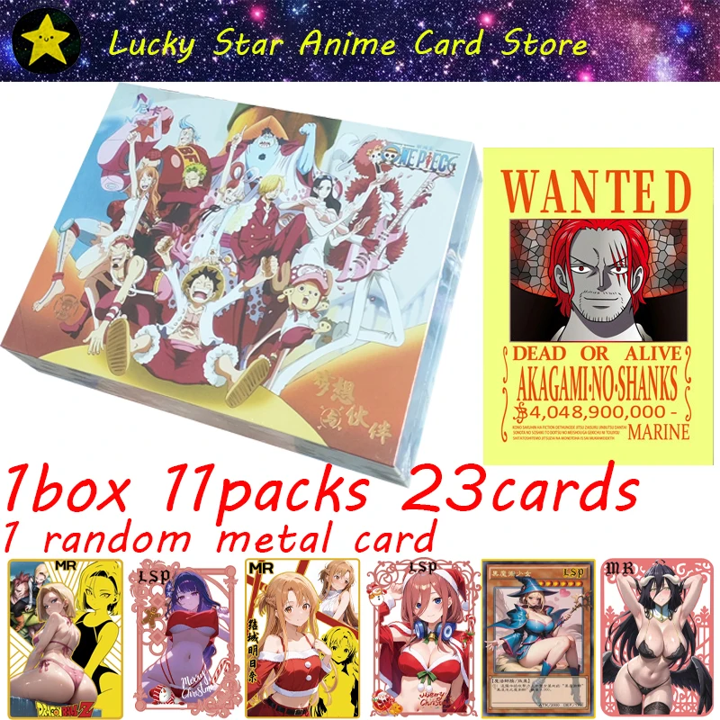 One Piece Cards Anime Collectible Cards Dreams and partners Luffy Zoro Trading Card Game Sanji Nami TCG Booster Box Game Cards