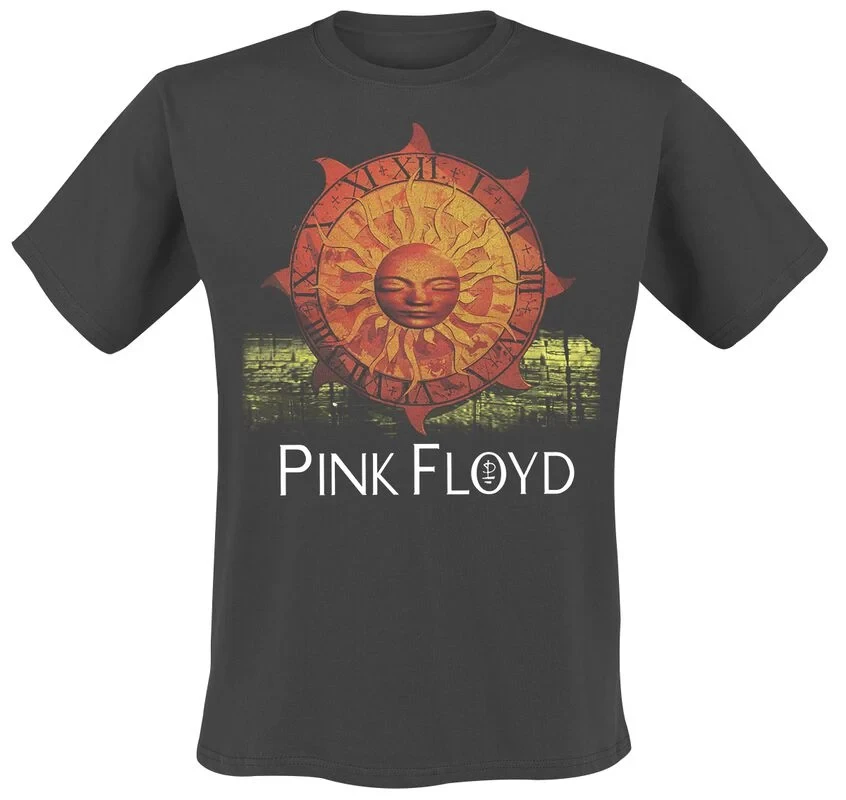 The Dark Side of The Moon Live on Stage 1972 Pink Floyd Band T-Shirt Baumwolle Grafik-Shirt Herren Damen Sommer Streetwear Top – Detail 4