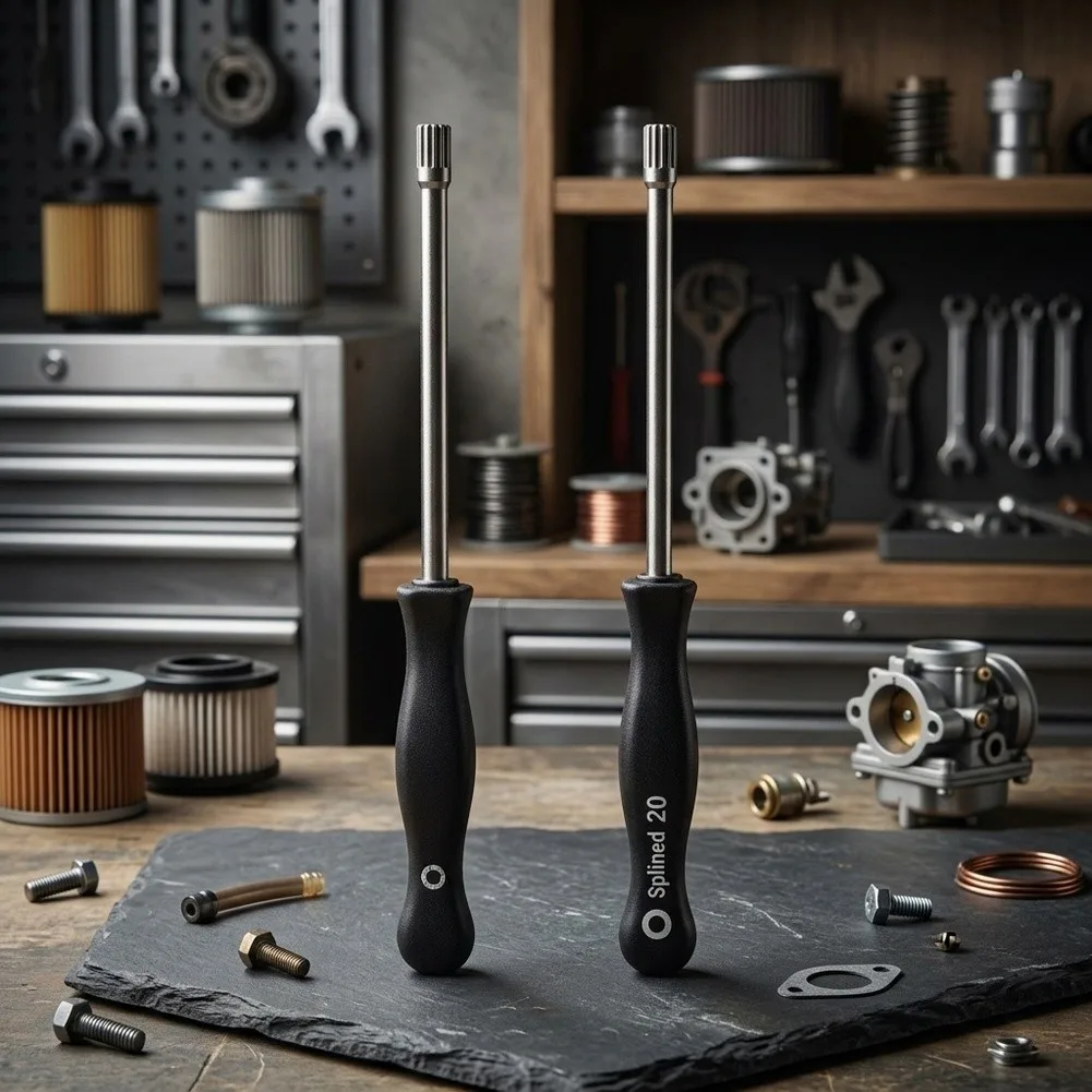 Carburetor Adjustment Tool Set for 2 Engines Designed for Accurate Fuel Mixture Tuning and Engine Responsiveness