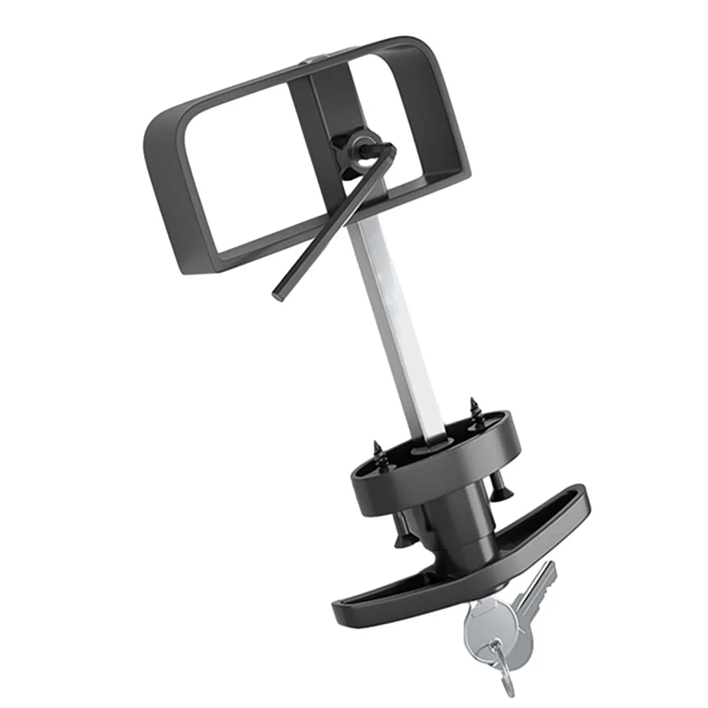 

1 комплект раздвижной двери сарая, замок с Т-образной ручкой, металлический замок для ворот для гаражной сарая, деревянная дверь, прочная полированная отделка, замок