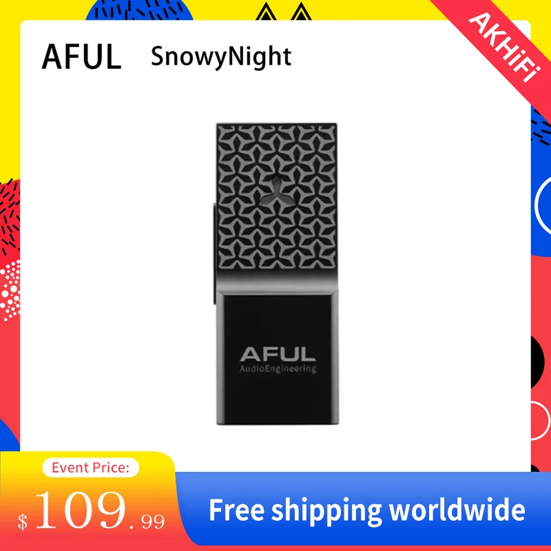 

AFUL SnowyNight Portable USB DAC & AMP Dual CS43198 Chips Lossless Transmission 32/768kHz PCM DSD256 3.5mm 4.4mm Balanced