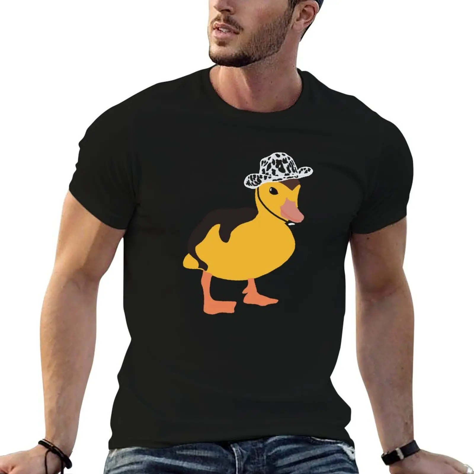 

Cowboy duck T-Shirt t shirt for man t shirts designer T-Shirt
