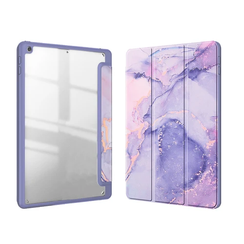 Imagen 2 del producto Para iPad 9th Gen 10,2 pulgadas A2602 A2603 A2604 funda con portalápices para iPad 8th 7th Gen A2270 A2200 A2197 funda para tableta