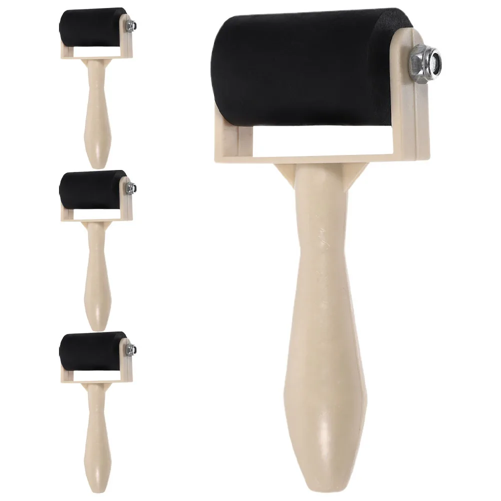 

Print Making Roller Ink Applicator Art Printmaking Tools Household Craft Rubber Portable Paint Brush Brayers for Printing