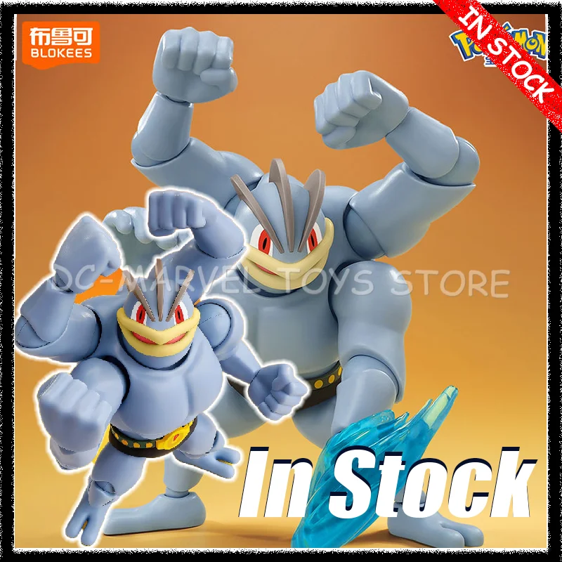 new-in-stock-blokees-pokemon-miracle-edition-machamp-action-figure-anime-action-figures-collection-models-toys