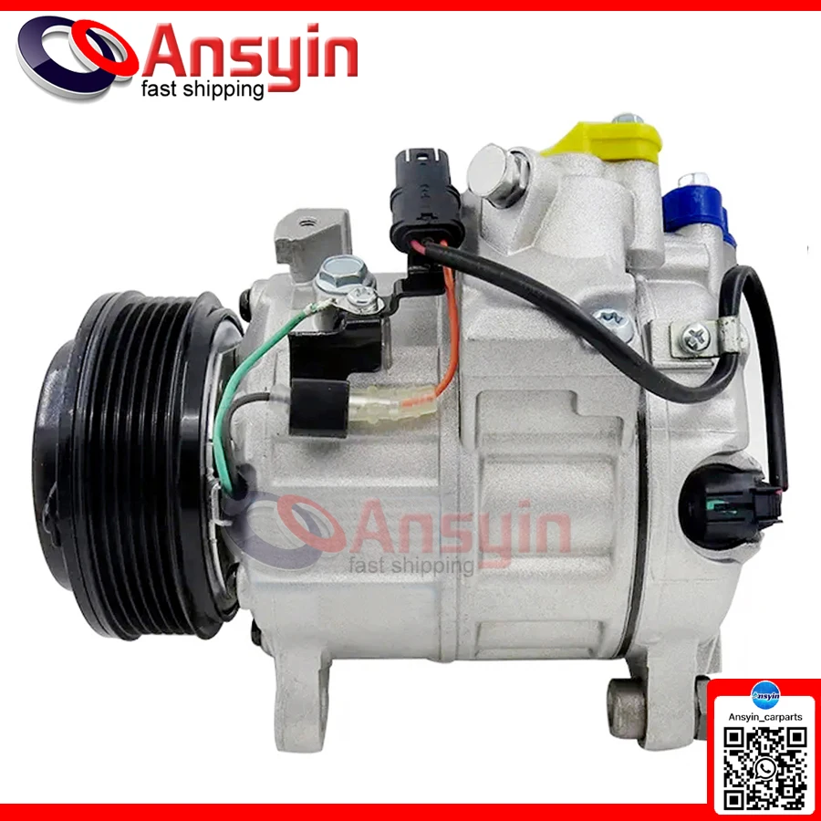 6SBU14A A/C AC Compressor For BMW F11 F10 F20 F30 E90 E91 LCI N47N 64506805070 64529399059 64529399072 64529223694 64529225703