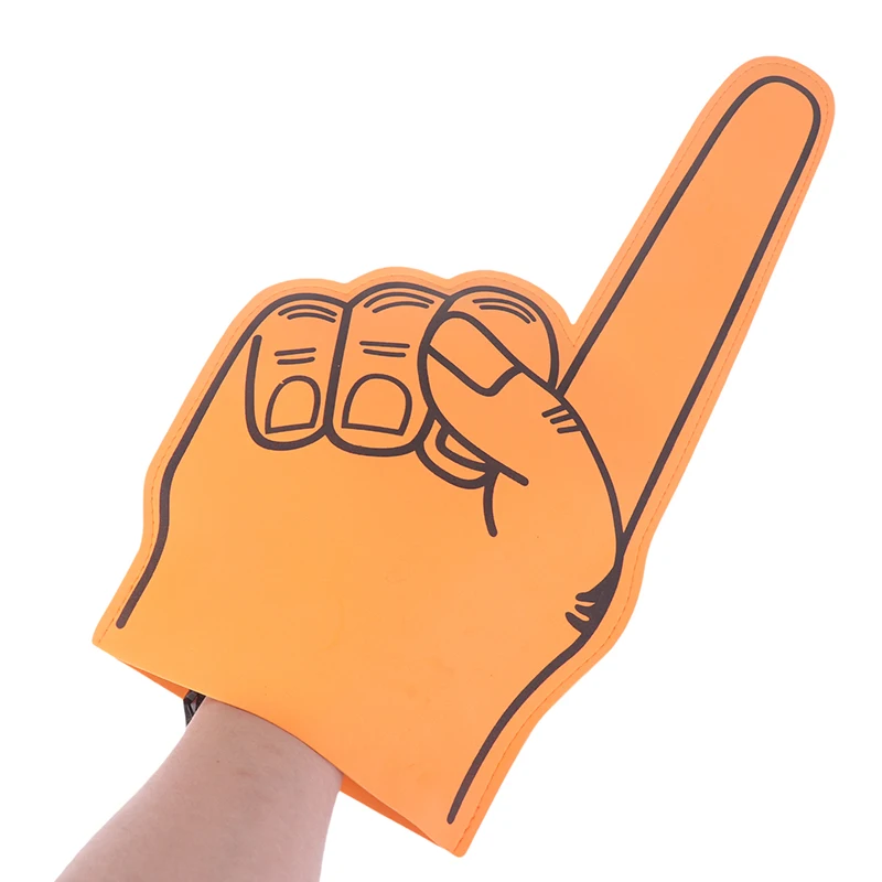 Universele Grote Schuimen Vingers Cheerleading Rekwisieten Hand Sportevenement Juichende Palm Party Rekwisieten Nummer 1 Foam Fan Finger