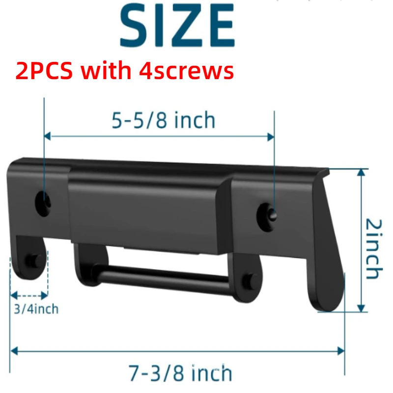 2PCS Cooler Replacement Snap-On Hinge & Screws Kit Plastic Black for Igloo Trailmate 70QT refrigeration box lid accessories