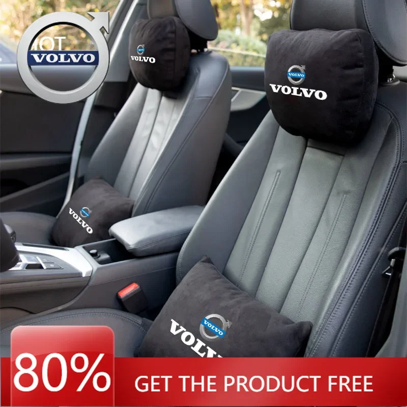 

Новые эмблемы 2026 года для Volvo: замшевые подушки для подголовника и поясничной опоры для Volvo ES90, EC40, EX40, EM90, XC90, V90, V60, XC60