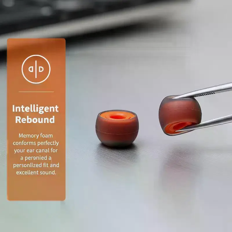 Earbud Tips Silicone Case In-Ear Covers Pads Cushion Comfortable Noise Isolation Fit Replacement For Headphone Accessories