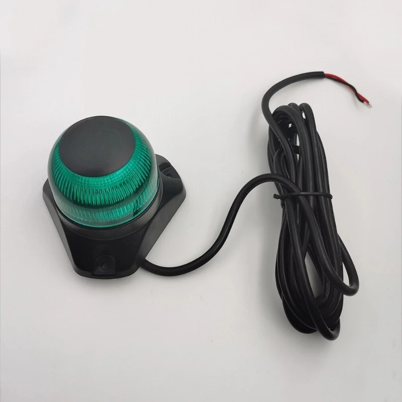 3NM IMO COLREG 72 Marine Yacht Navigation LED Lights - Circular White Light, Green Light, Red Light