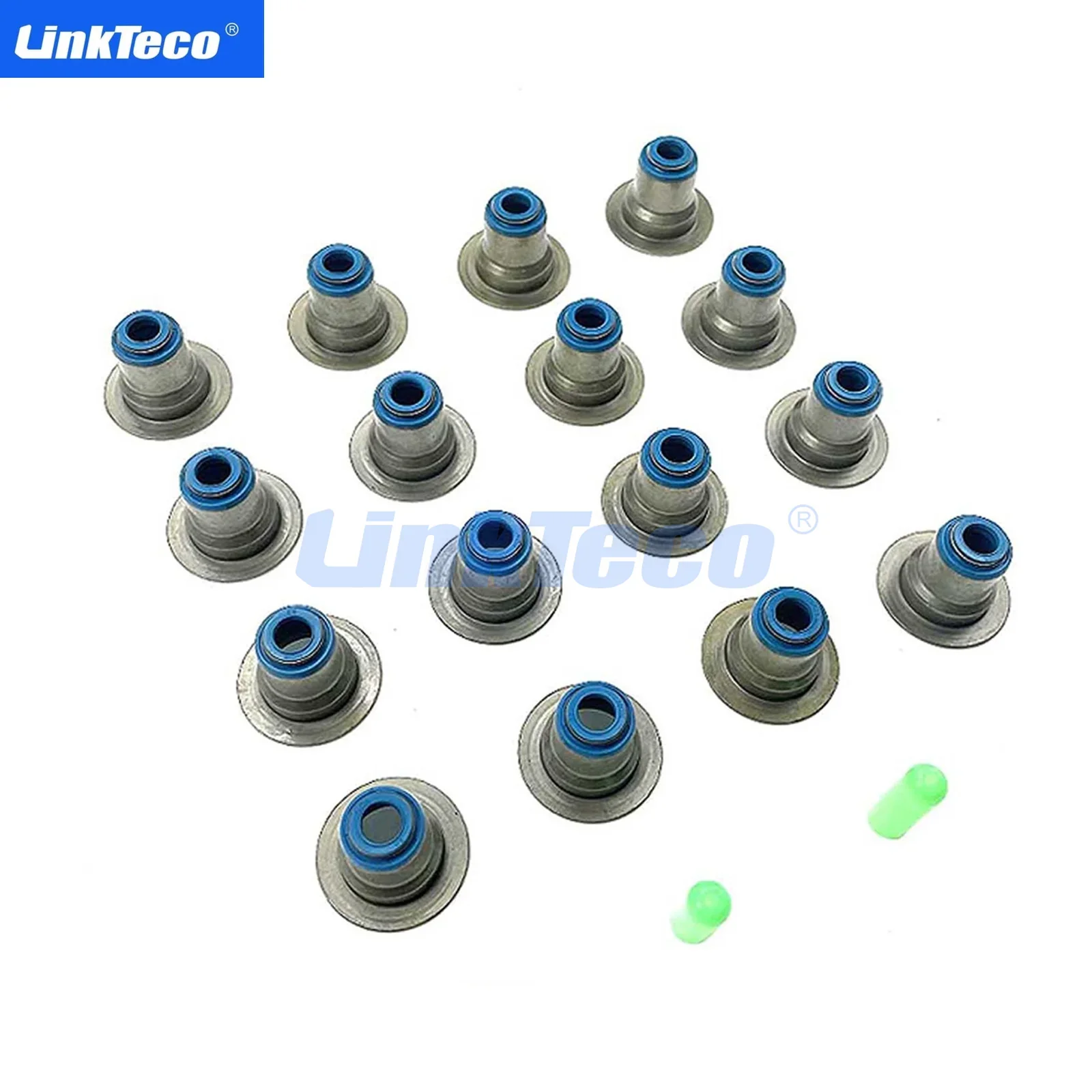 Valve Seal Set 4.8 5.3 5.7 6.0 6.2 L For CADILLAC CHEVROLET GMC AVANTIAC PONTIAC SAAB BUICK HUMMER ISUZU WORKHORES LS1 LS3 LS6