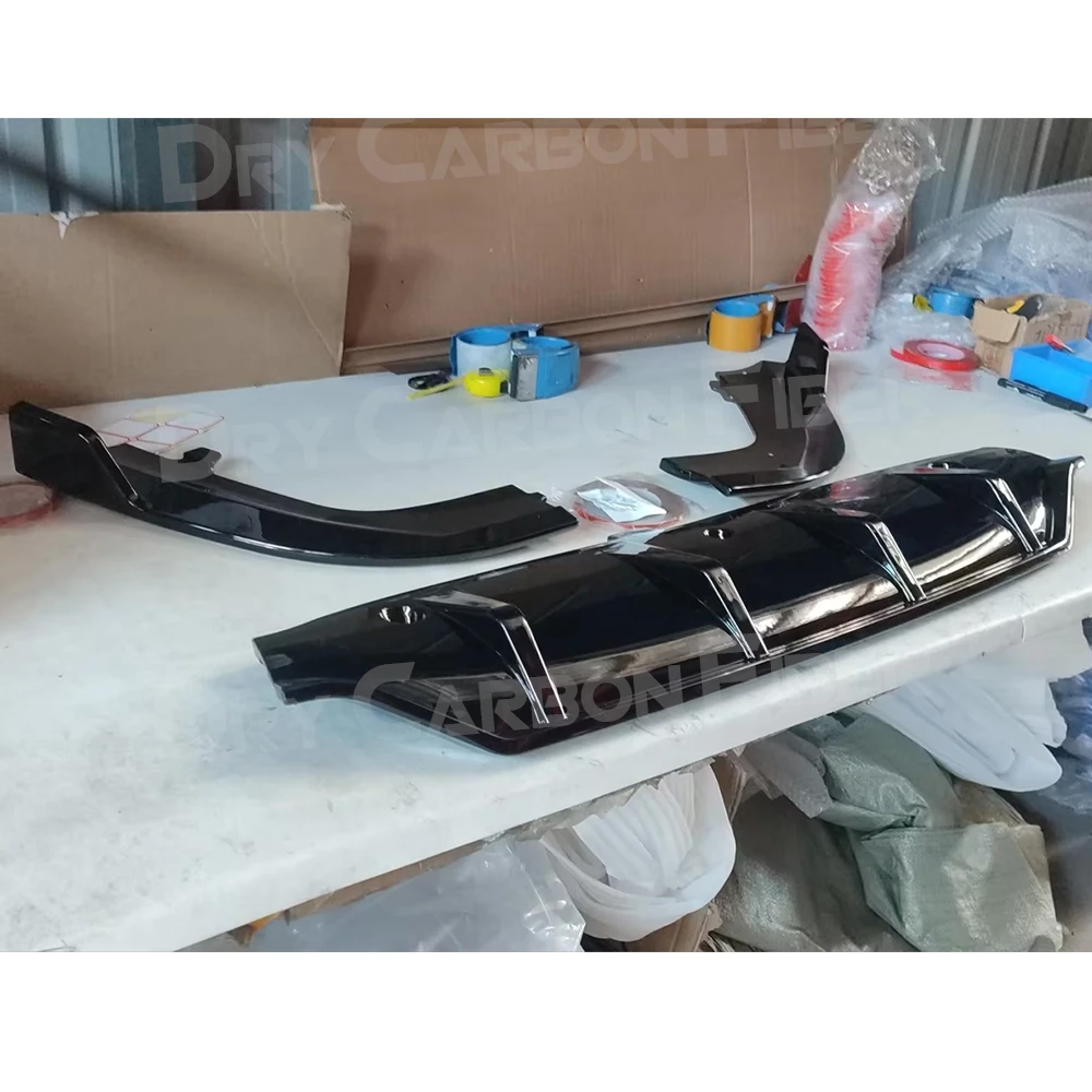 

ABS Material Accessories Car Rear Bumper Diffuser Lip Spoiler Body Kits for Mercedes Benz GLC Class X254 GLC260 300 2023+