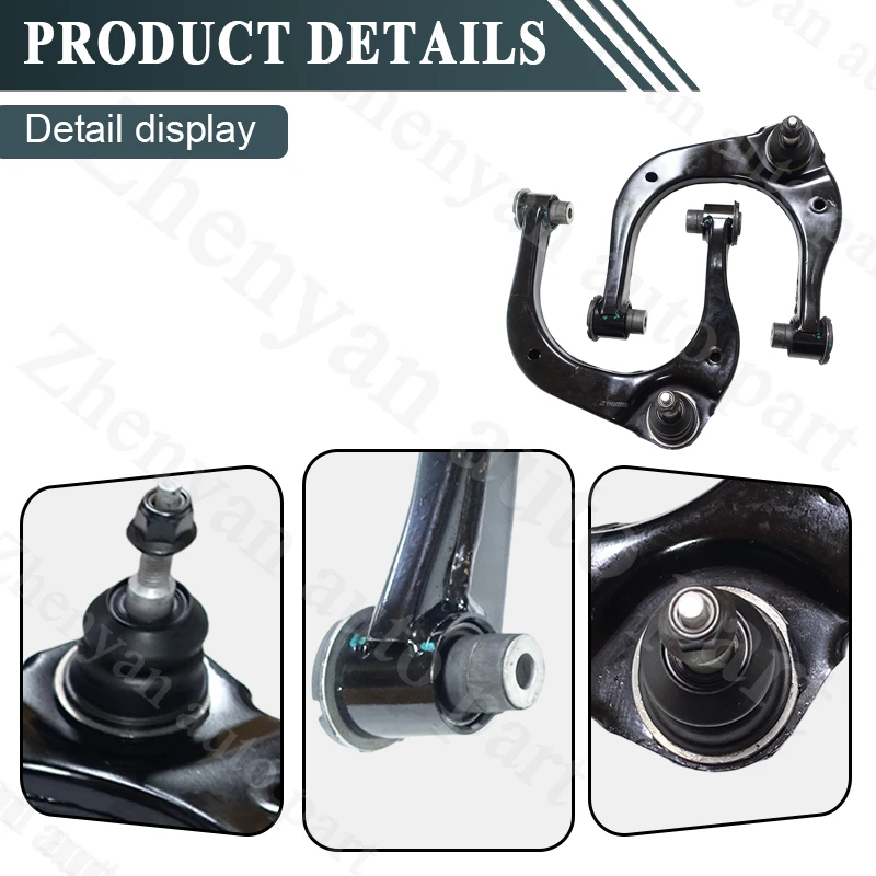 KB3Z3085A-Left KB3Z3084A-Right Zhenyan a Pair 2Pcs Front Upper Control Arm Parts for Ford Ranger TFG 4WD 2019~2022 Novo Ecosport