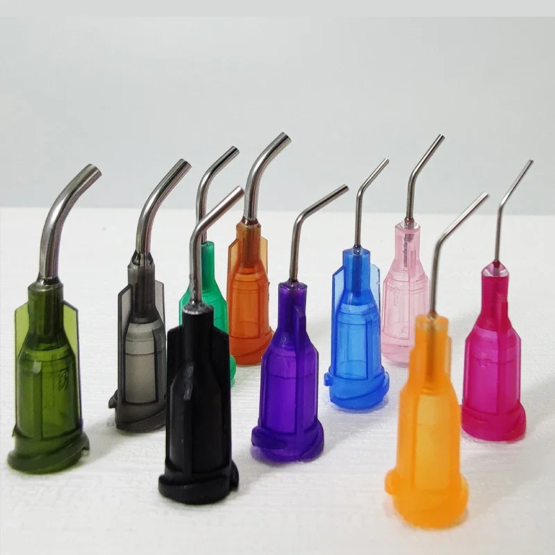 0.5Inch 14G 18G - 27G Dispensing Needles Availlable Steel Tapered Pinhead Glue Liquid Dispenser Needle For Dispenser Controller