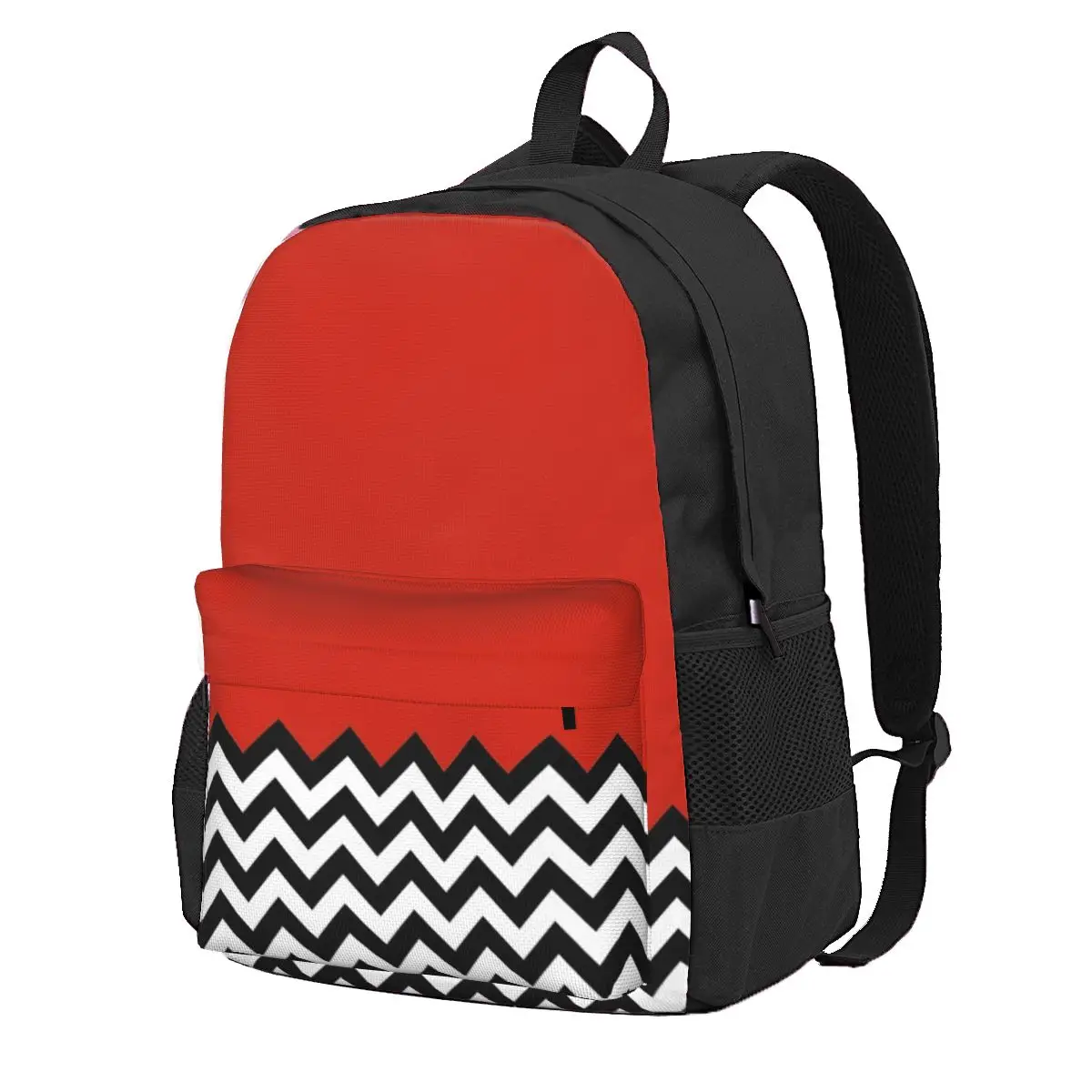 Black Lodge (Twin Peaks) Inspired Graphic Student Backpack School Bag  for Men Women Fashion Bookbag Shoulder Bags