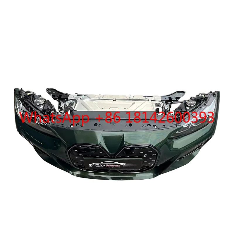 Used -i4 G26 LC 2022-2025 Complete Front Bumper Kit Assembly EDrive35 EDrive40 M Sports Model Upgrade Universal Fitment
