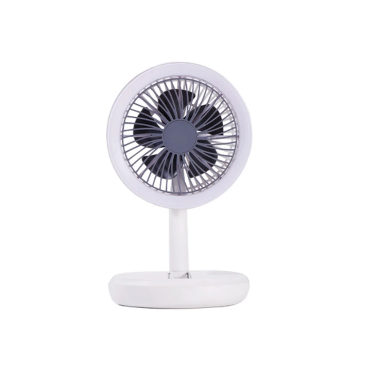 مروحة الرقبة المحمولة USB القابلة لإعادة الشحن مراوح الخالية من الشفرة مروحة كهربائية صامتة حول الرقبة مراوح تبريد يمكن ارتداؤها-A59E