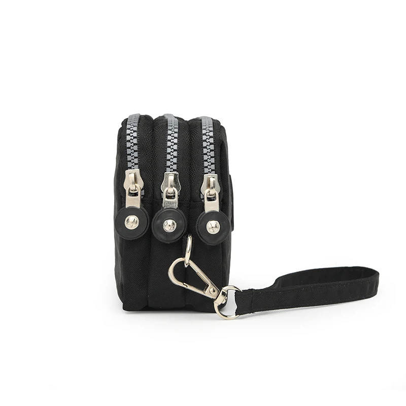 Een nieuwe high-end damesportemonnee met een grote capaciteit, een draagbare tas, een kaarttas en een losse opbergtas