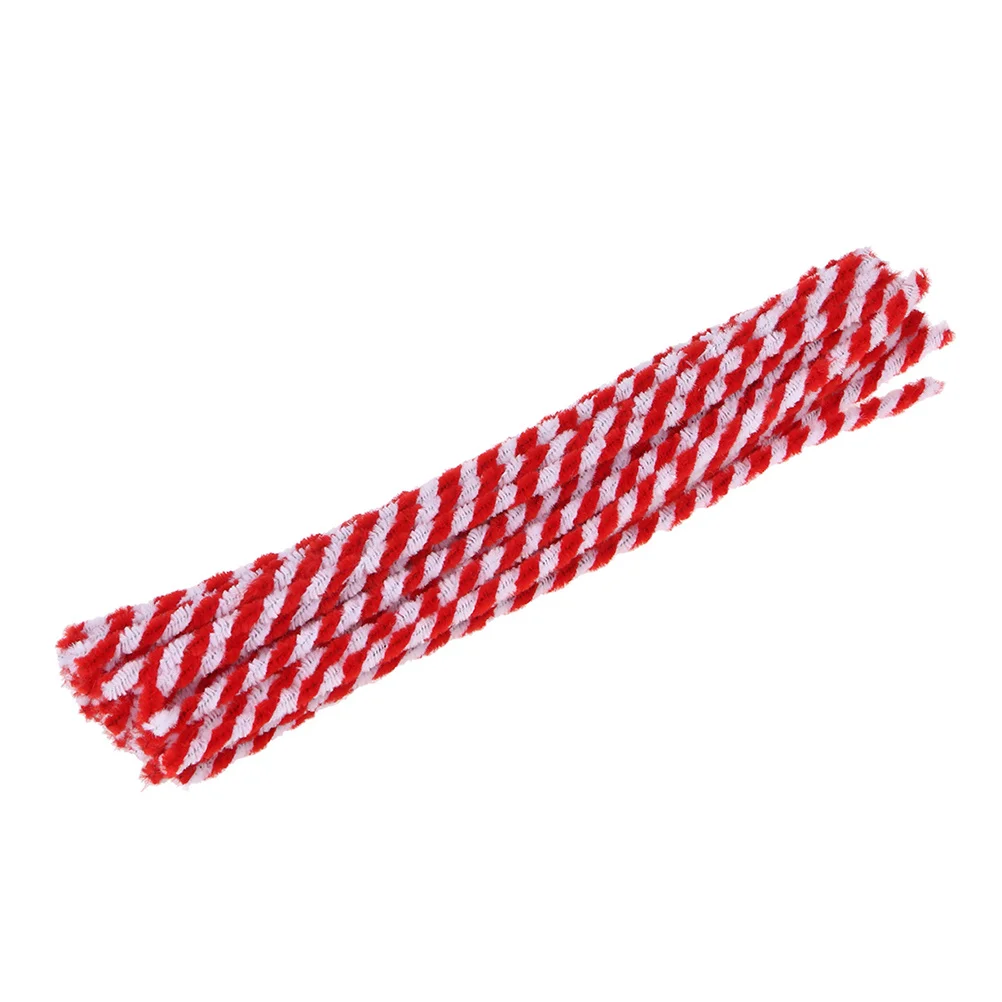 100 Stück drehbare doppelfarbige Chenille-Stiele aus Metalldraht, DIY-Bastelmaterialien für Kinder, Kindergarten, Grundschule, kreativ