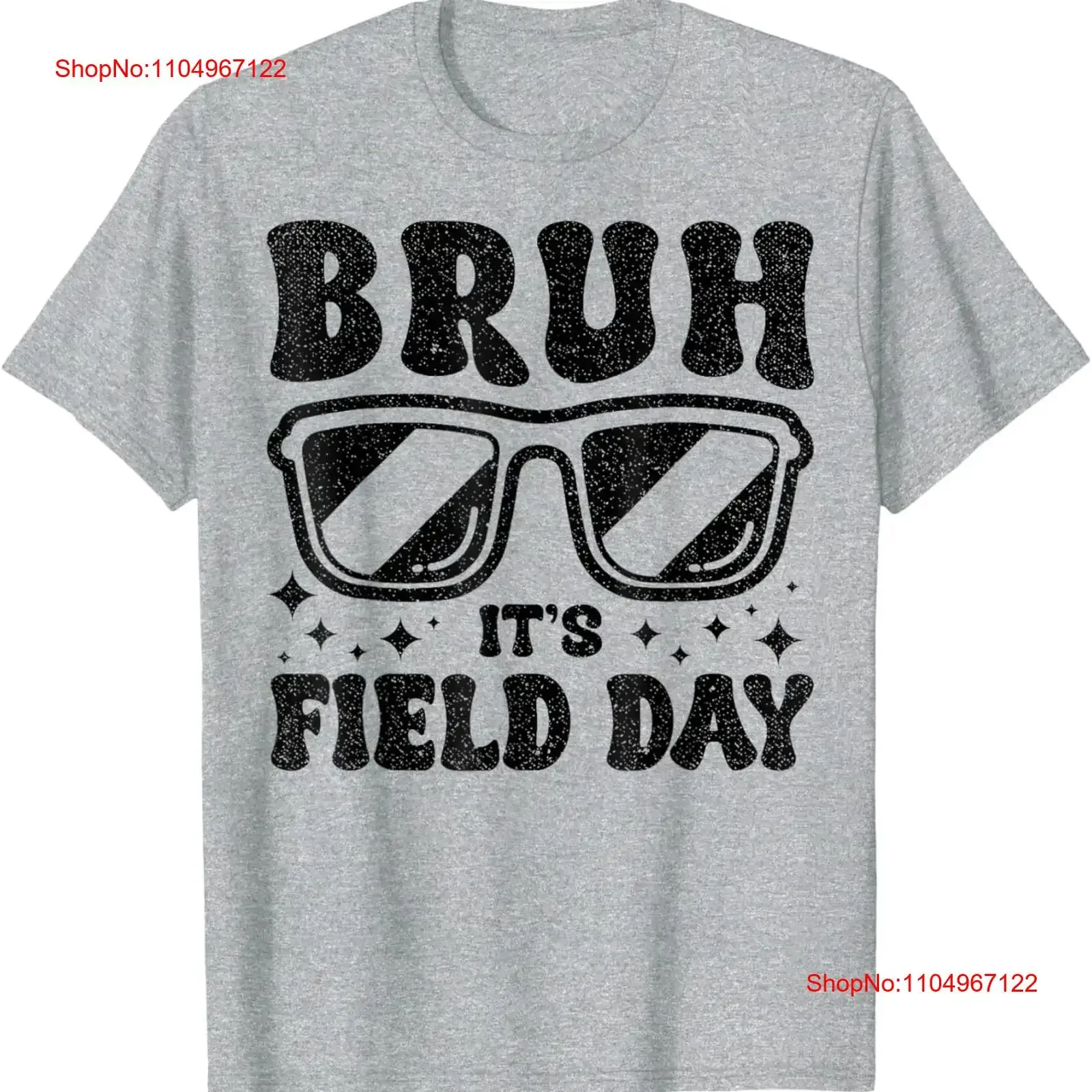 

Bruh Its Field Day Teacher Happy Lover T Shirt vintage Washed Stretched Casual streetwear Breathable Stylish designer clothes